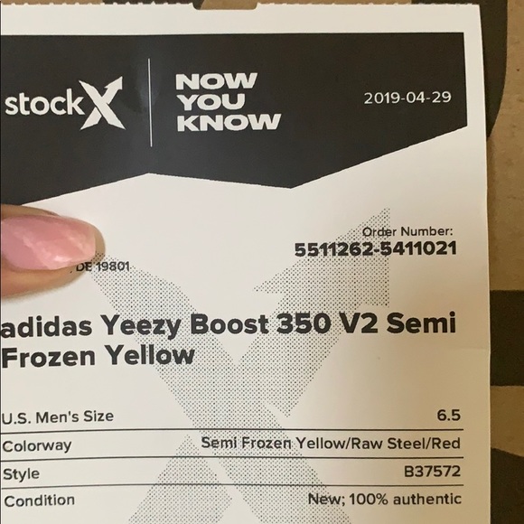 Yeezy Boost 350 V2- BRAND NEW *AUTHENTIC * - Picture 6 of 7